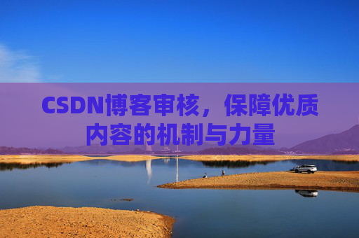 CSDN博客审核，保障优质内容的机制与力量